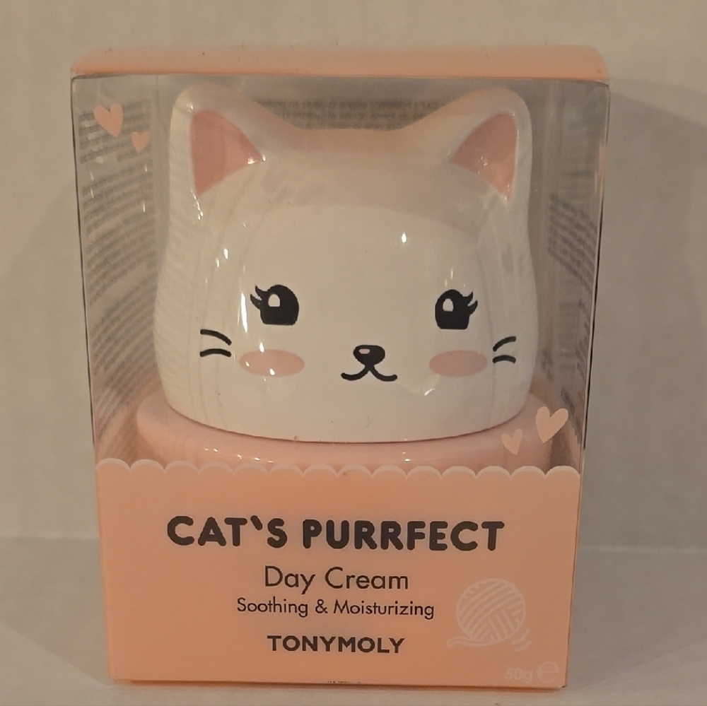 **5 for $20**Cat's Purrfect Day Cream - White